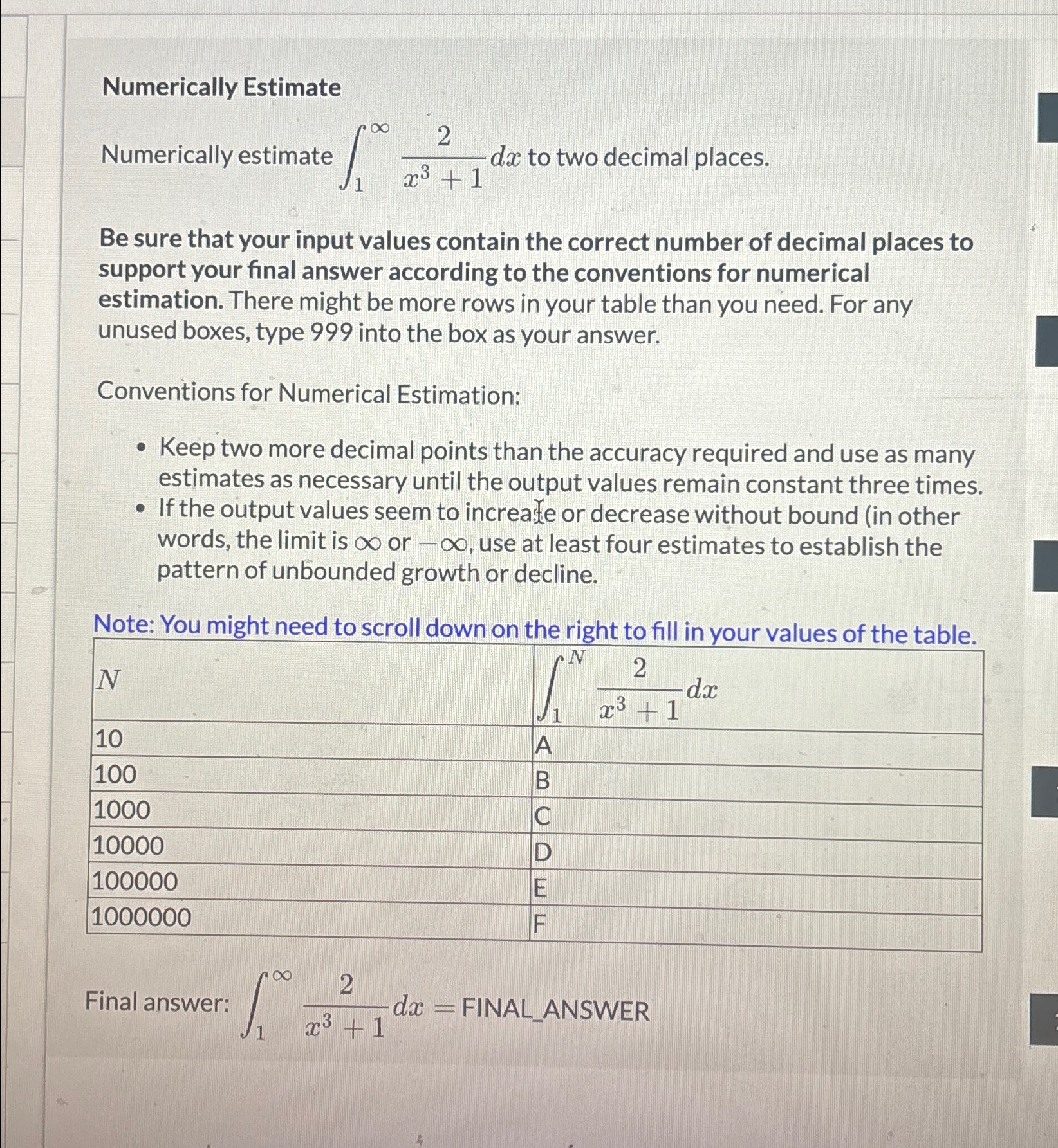 solved-numerically-estimatenumerically-estimate-1-2x3-1dx-chegg