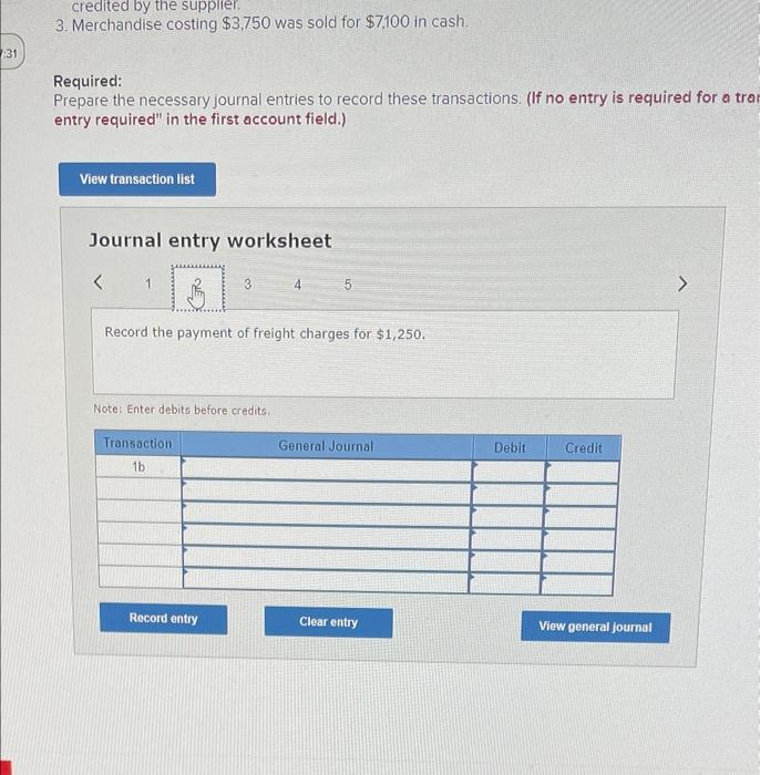 Solved John's Specialty Store uses a periodic inventory