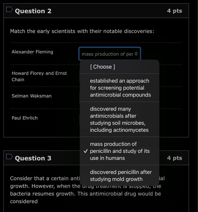 Solved Match The Early Scientists With Their Notable | Chegg.com