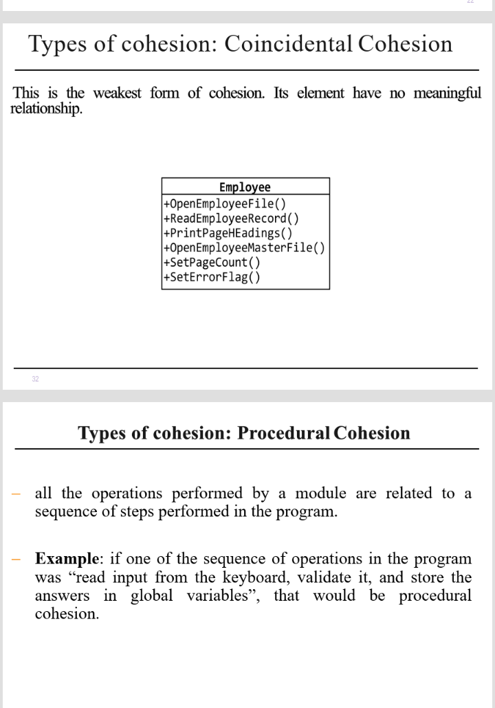 Solved software architecture design course explain coupling chegg