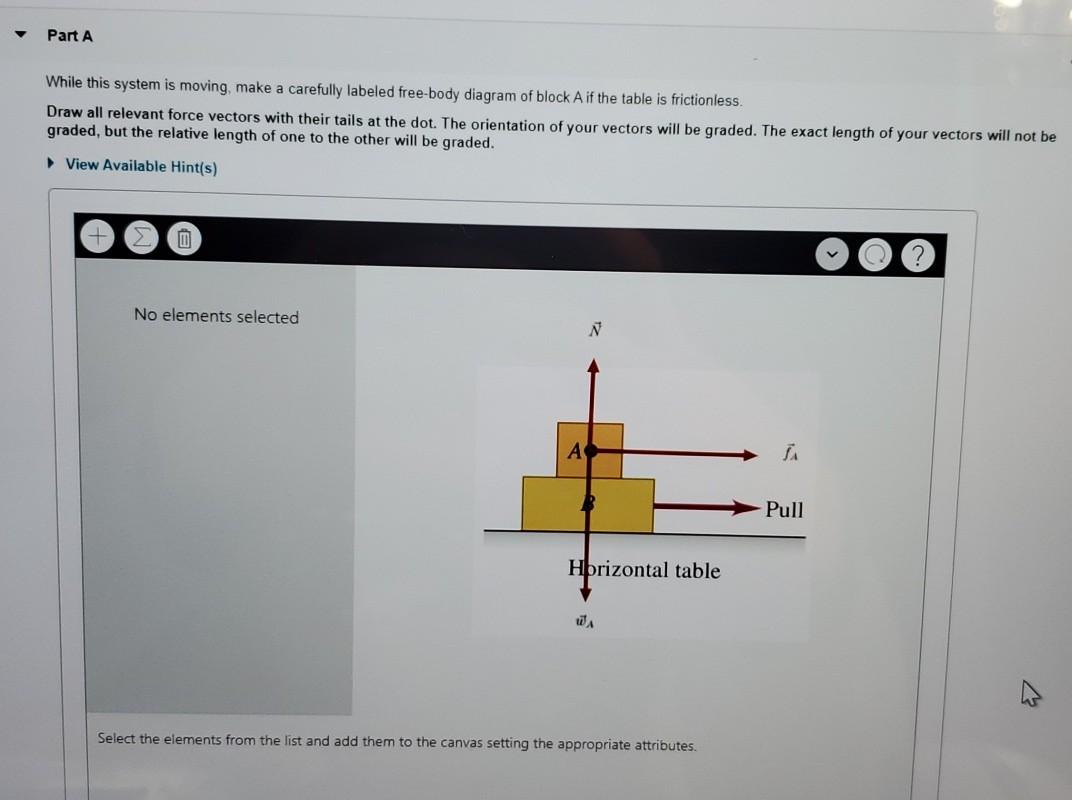 Solved A Person Pulls Horizontally On Block B In The Figure | Chegg.com