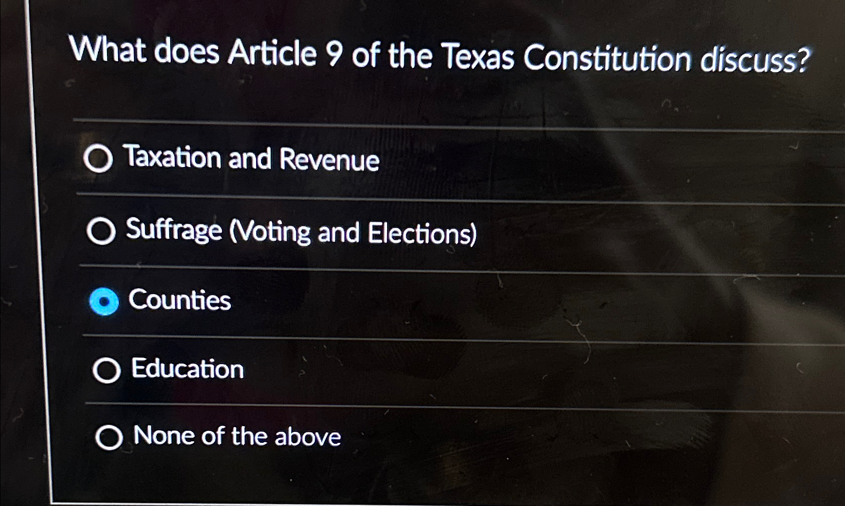 solved-what-does-article-9-of-the-texas-constitution-chegg