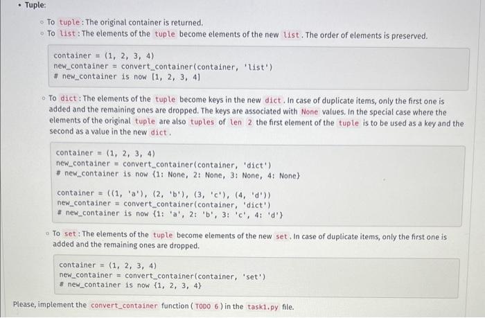 Solved Ially, you are going to implement the | Chegg.com