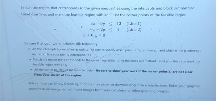 Solved Sketch the region that corresponds to the given | Chegg.com
