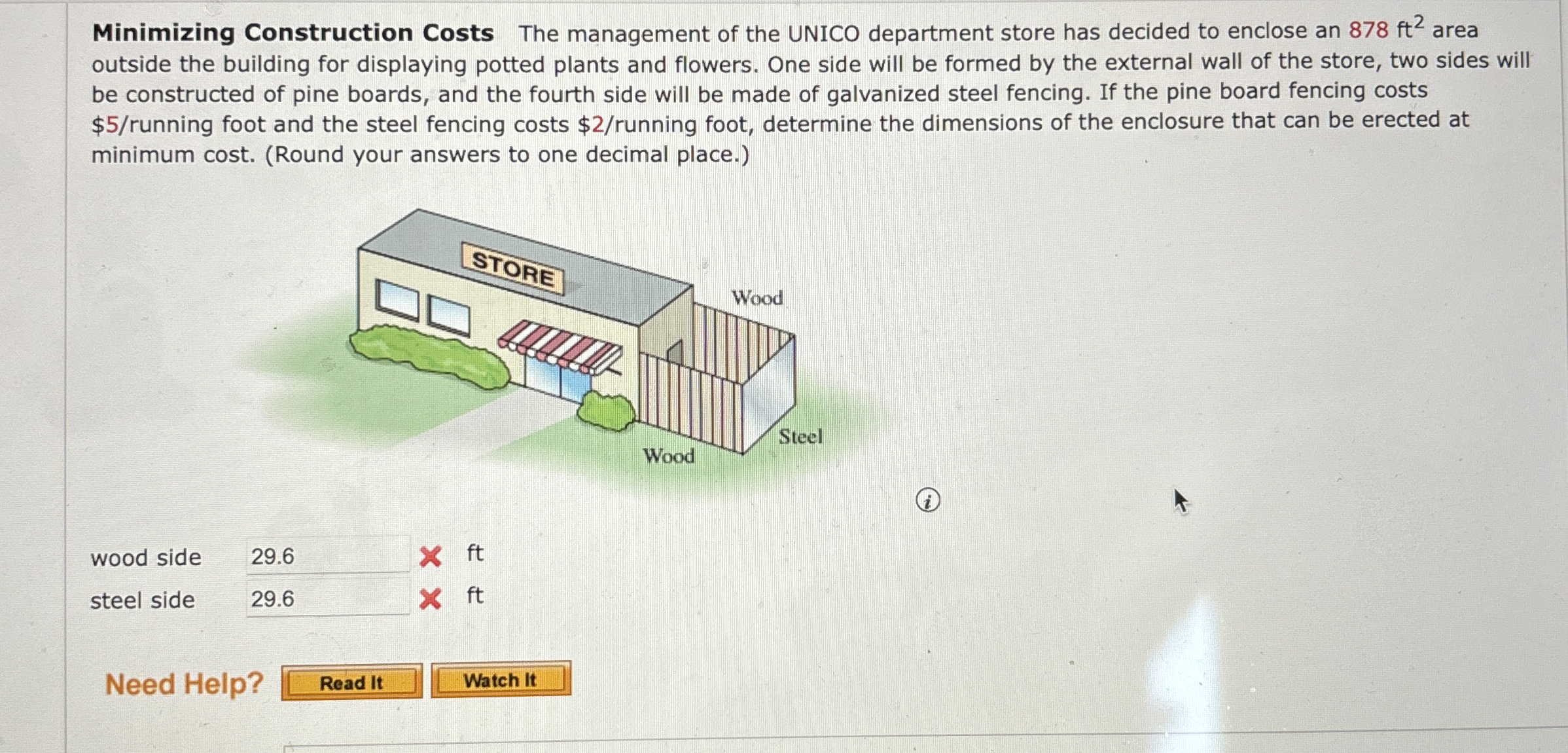 Solved Minimizing Construction Costs The management of the | Chegg.com