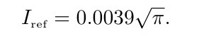Ipef = 0.0039/T.