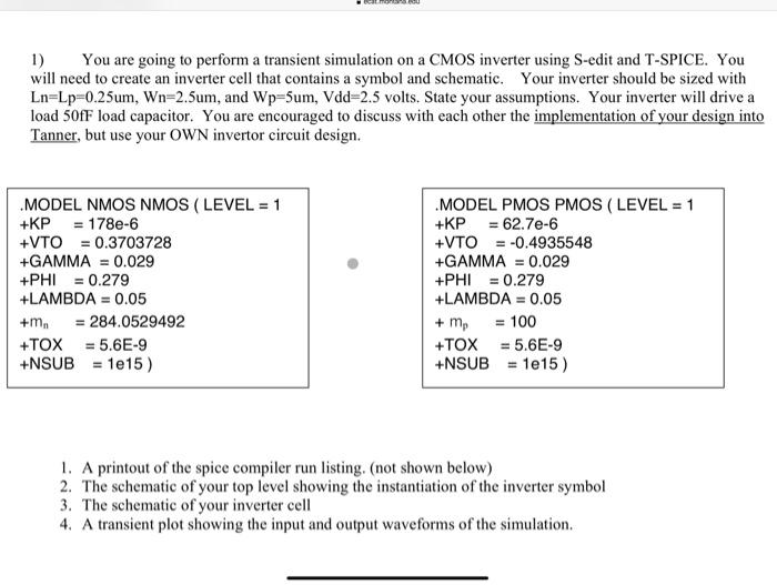 This Is Introduction To Vlsi Design Classplease I Chegg Com