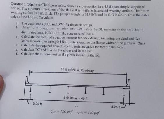 Solved Question 1 (30points): The figure below shows a | Chegg.com