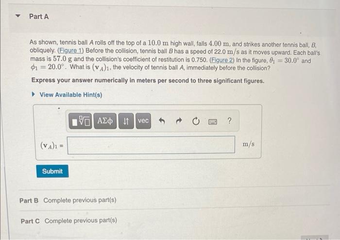 Solved When An Oblique Impact Occurs Between Two Smooth | Chegg.com