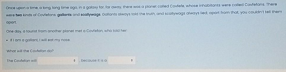 Once Upon A Time A Long Long Time Ago In A Galax Chegg Com