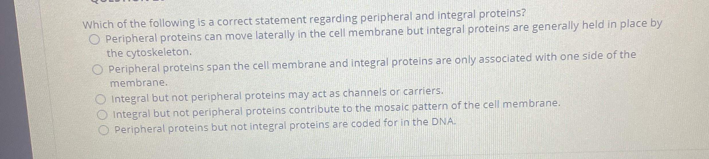 Solved Which of the following is a correct statement | Chegg.com
