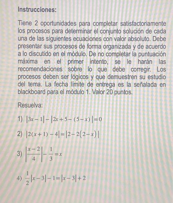 Instrucciones: Tiene 2 oportunidades para completar satisfactoriamente los procesos para determinar el conjunto solución de c