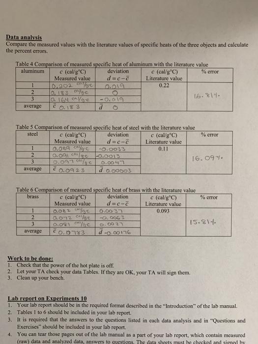 Solved Questions 1. Examine the accuracy and the precision | Chegg.com