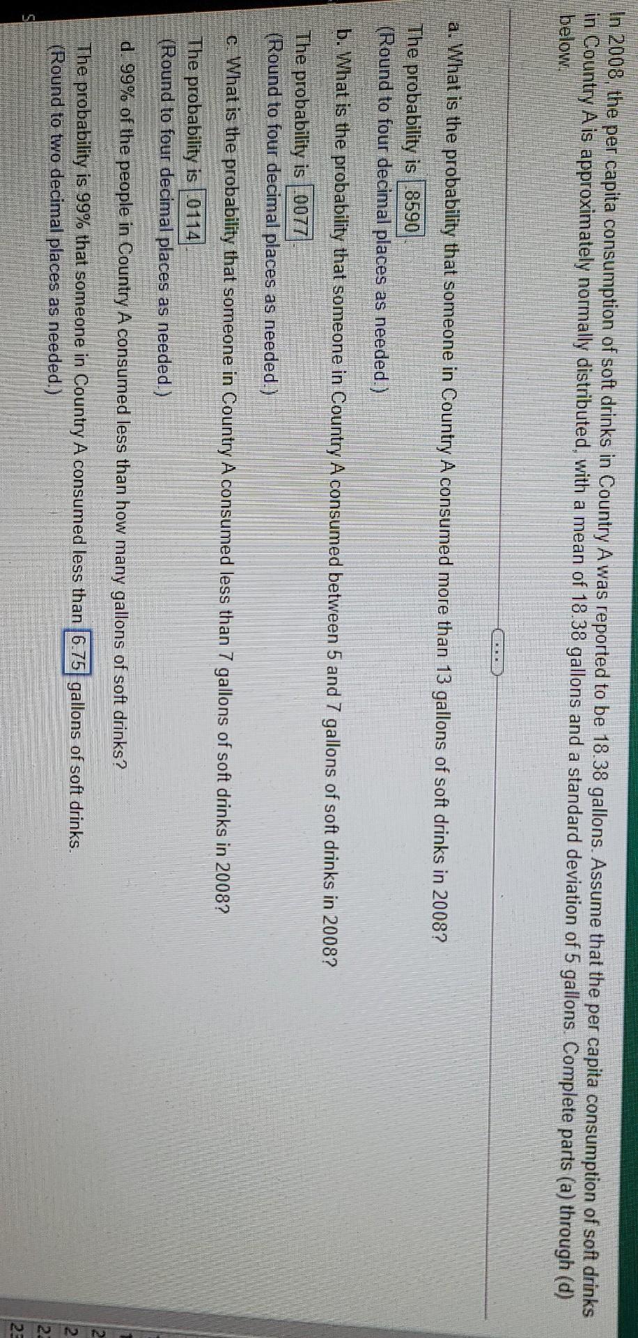 Solved please double check my answers and if wrong show me | Chegg.com