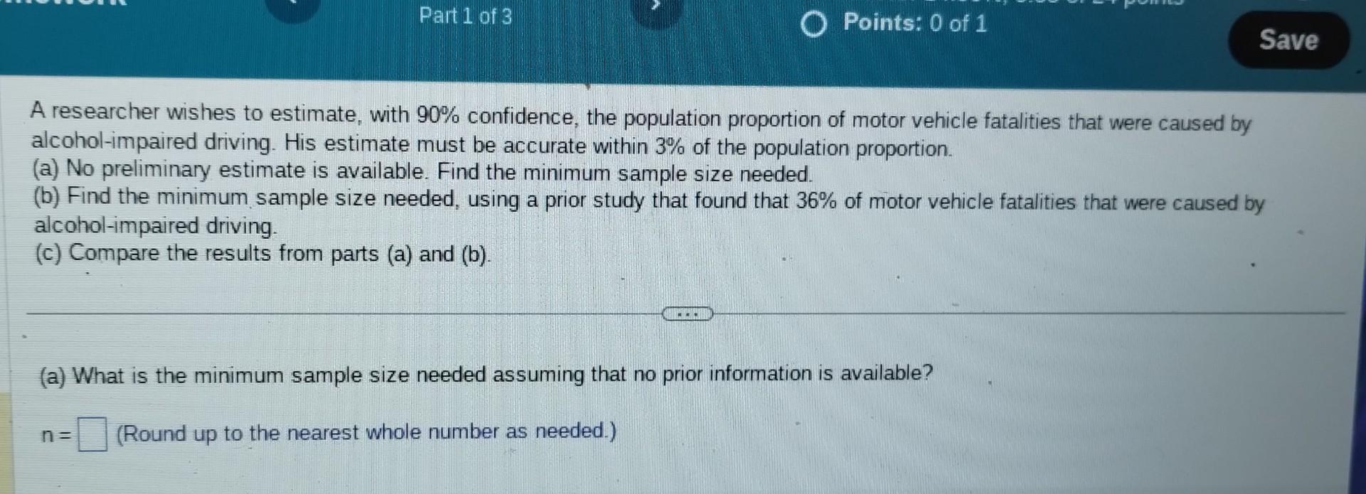 A Researcher Wishes To Estimate With 90 Confidence