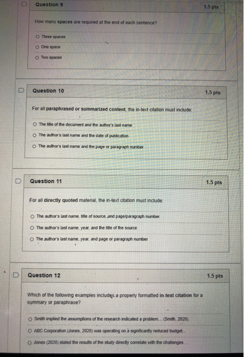 Solved Question 5 1 5 Pts Paragraphs Should Be Indented 1 Chegg Com