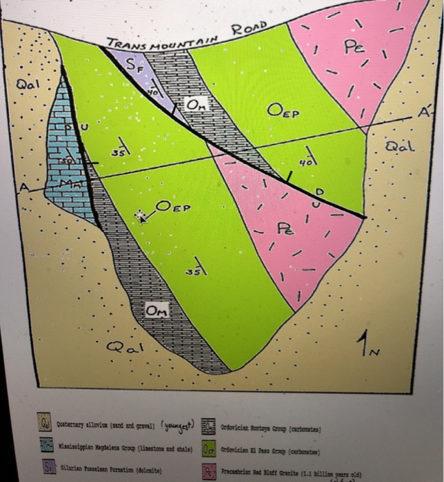 Solved Structural Geology Activity - Due October 21 9 AM To | Chegg.com