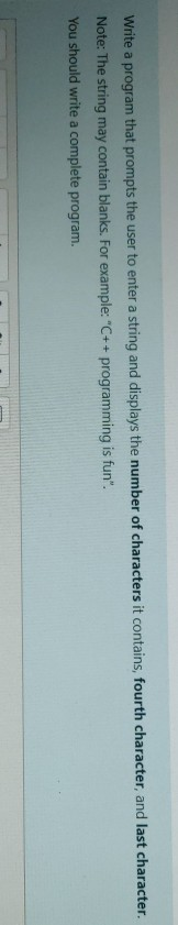 Solved Write a program that prompts the user to enter a | Chegg.com
