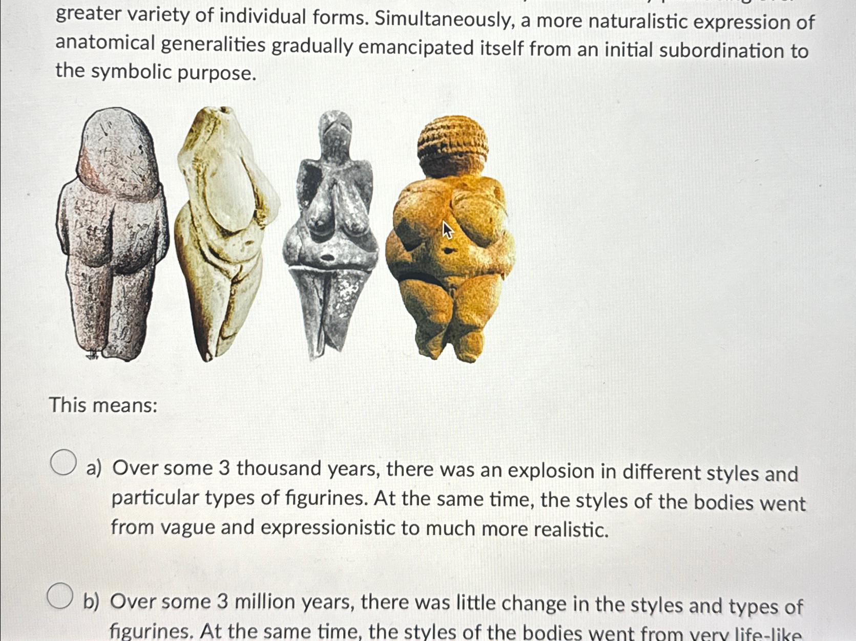 Solved greater variety of individual forms. Simultaneously, | Chegg.com