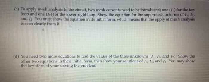 Solved 3. Answer the questions below based on the circuit | Chegg.com