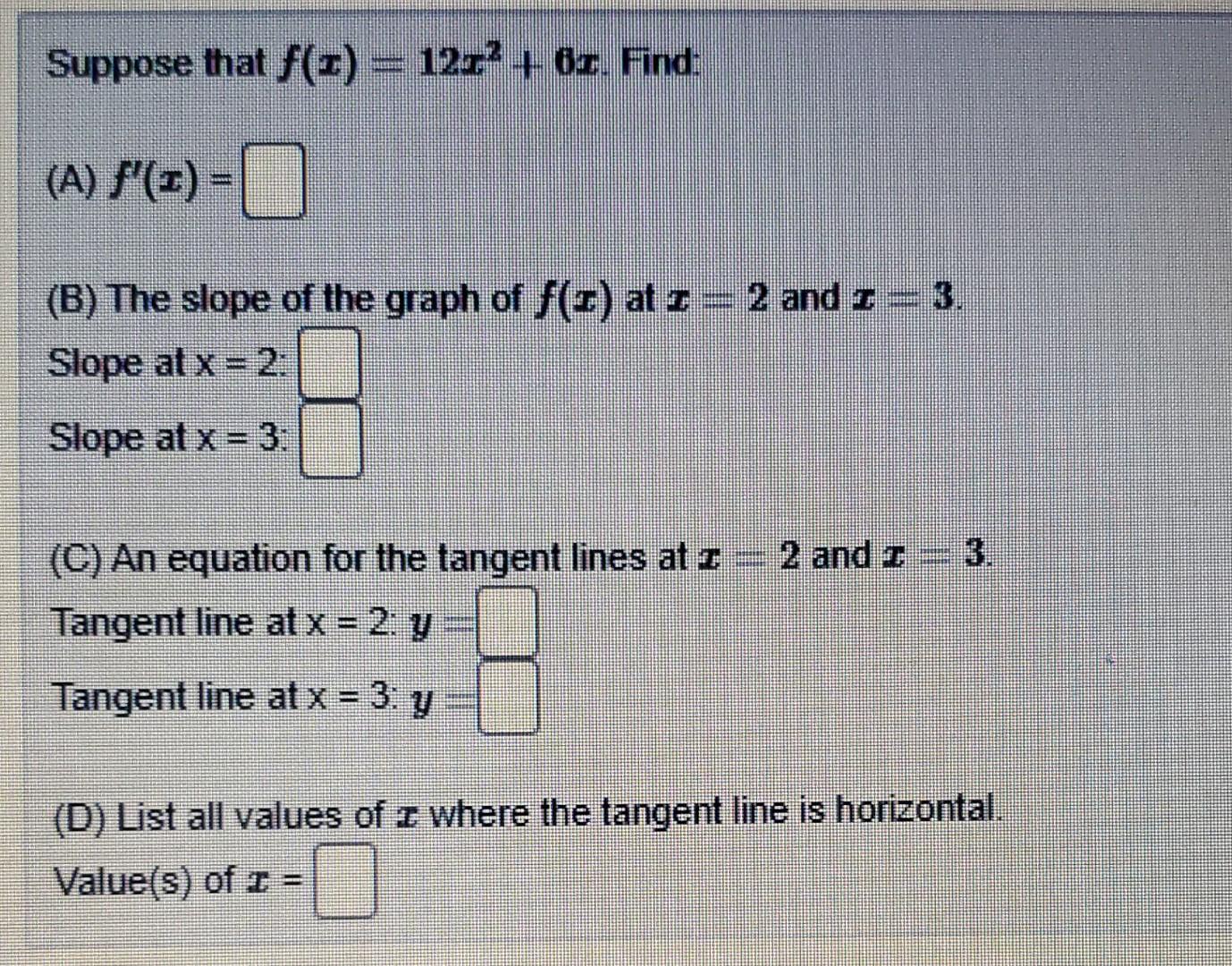 solved-suppose-that-f-x-12x2-6x-find-a-f-x-b-the-chegg
