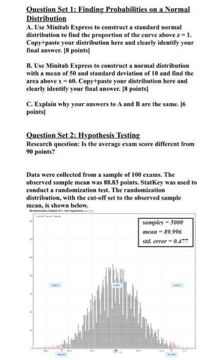 how to calculate probability by minitab express