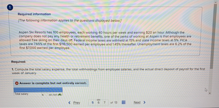 Required Information The Following Information Chegg Com