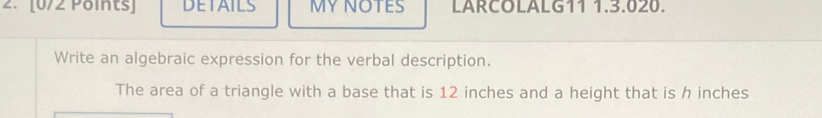 Solved Write an algebraic expression for the verbal | Chegg.com