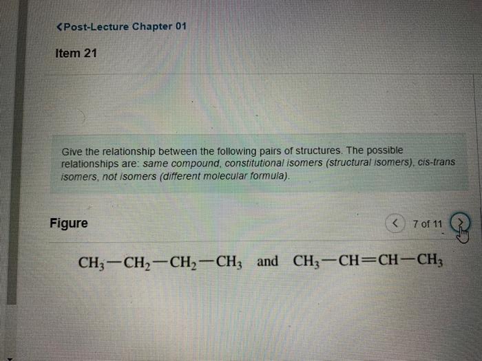 Give the relationship between the following pairs of structures. The possible relationships are: same compound, constitutiona