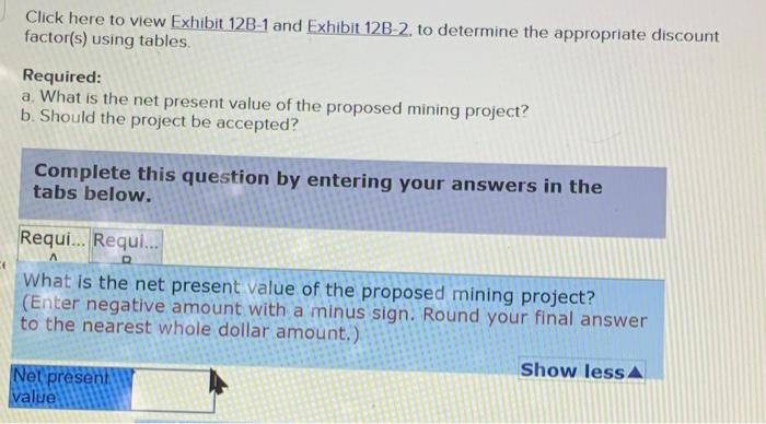 Solved Problem 12-16 Net Present Value Analysis (LO12-2] | Chegg.com