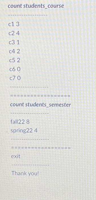 Solved In this Assignment, you will develop a file 1/O-based | Chegg.com
