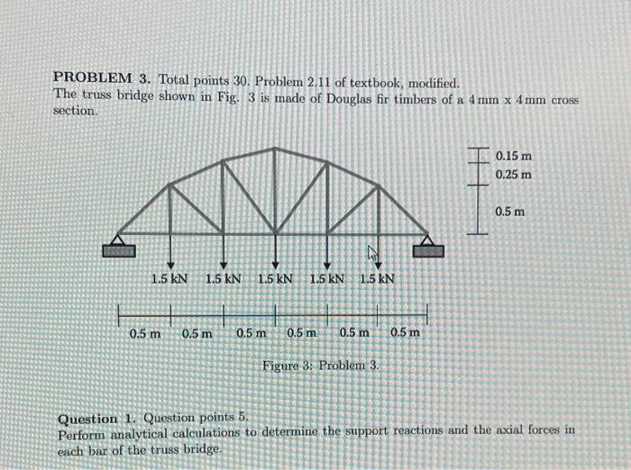 Solved PROBLEM 3. Total points 30. Problem 2.11 of textbook, | Chegg.com