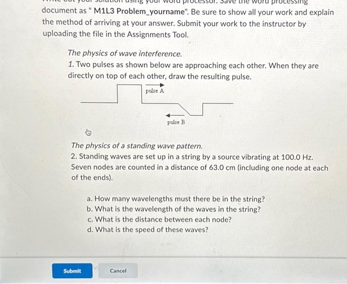 Solved document as 