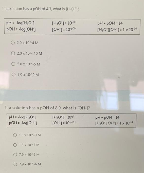 solved-if-a-solution-has-a-poh-of-4-3-what-is-h30-ph-chegg