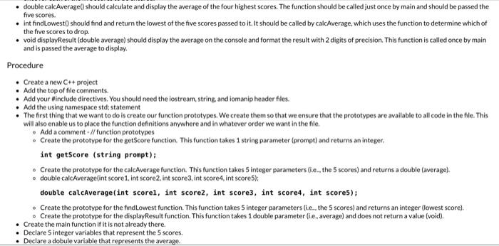 Solved Write a program that calculates the average of a | Chegg.com