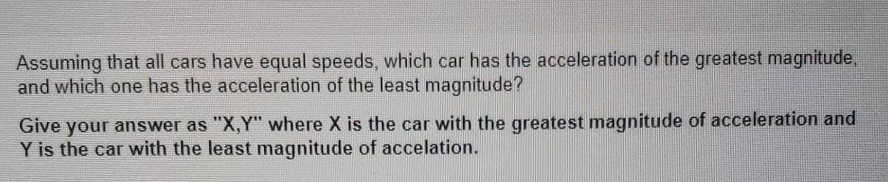 solved-assuming-that-all-cars-have-equal-speeds-which-car-chegg