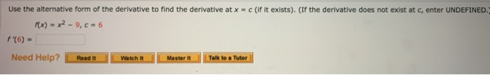 solved-use-the-alternative-form-of-the-derivative-to-find-chegg