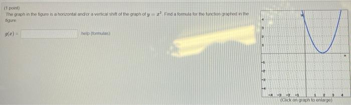 Solved it point The graph in the figure is n horizontal | Chegg.com