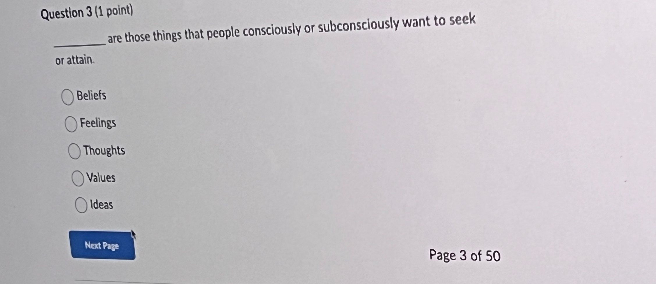 Solved Question 3 1 ﻿point Are Those Things That People