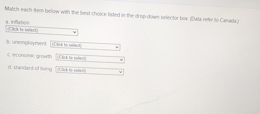 Solved Match each item below with the best choice listed in | Chegg.com