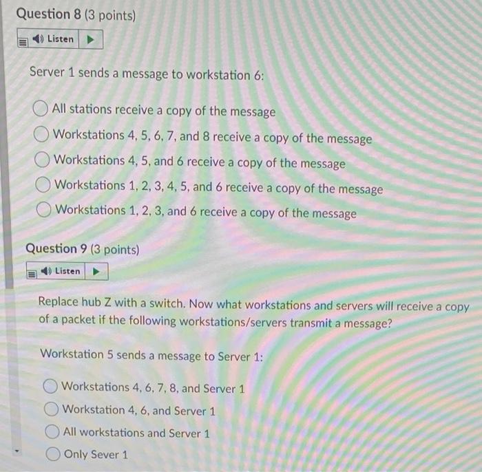 Solved (Problems 6-11) The local area network shown in the | Chegg.com