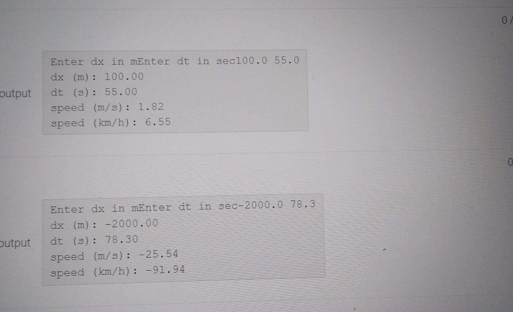 Solved Write a program that takes as input from the user | Chegg.com