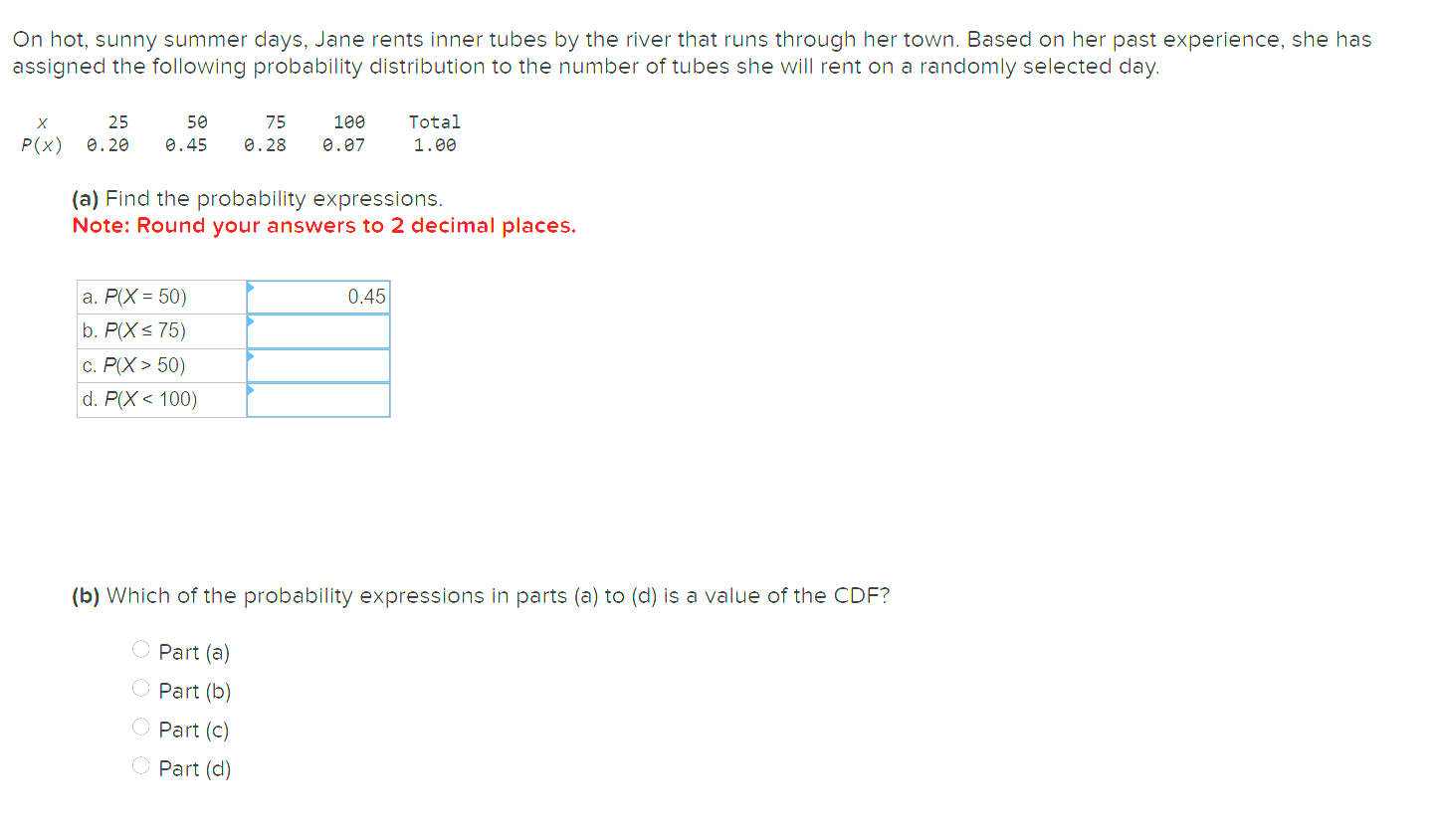 Solved Need to have this problem solved and worked out so I | Chegg.com