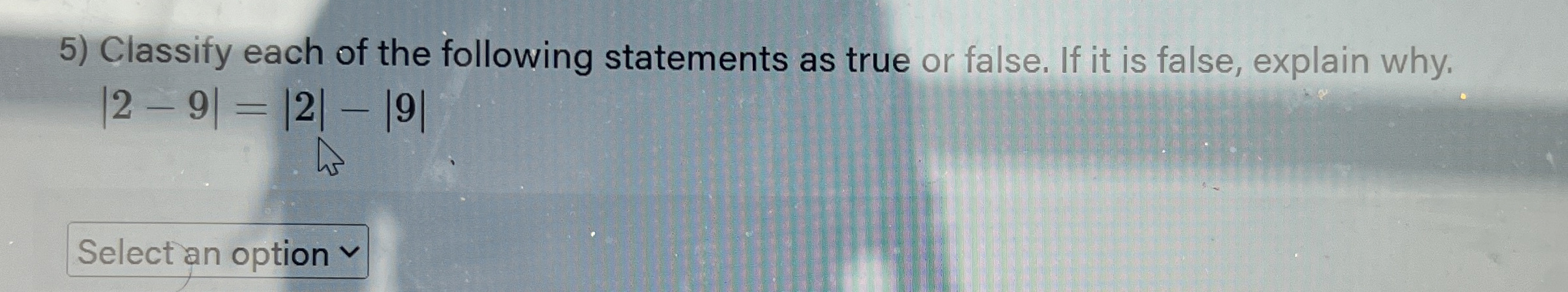 Solved Classify each of the following statements as true or | Chegg.com