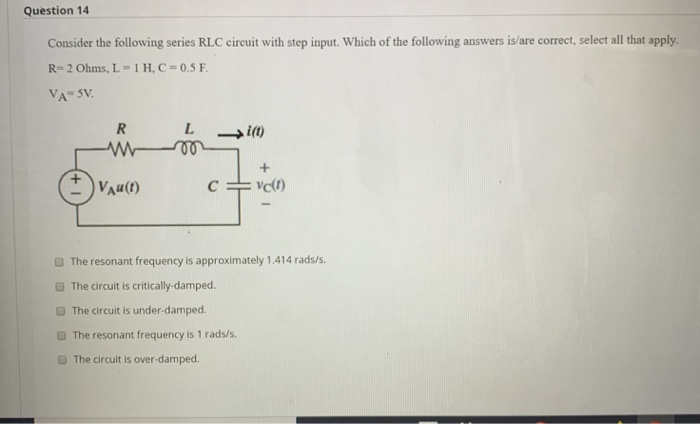 Solved Question 11 An element in a circuit operating in the | Chegg.com