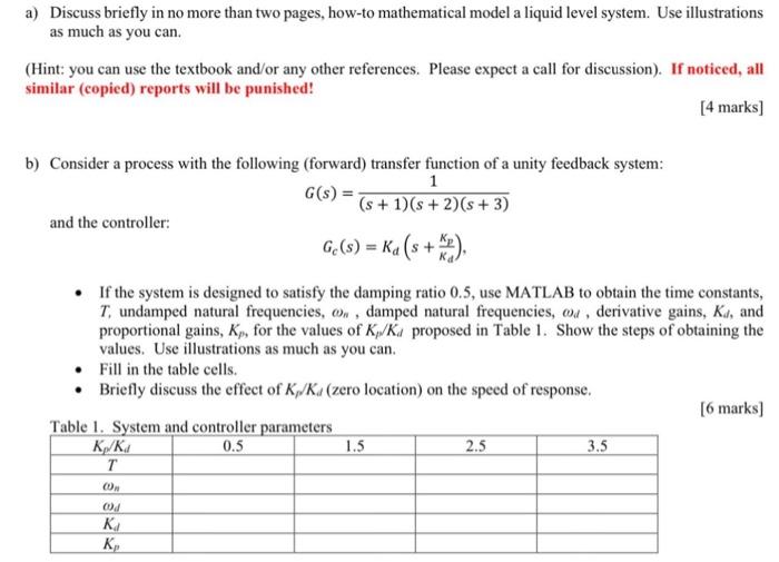 Solved a) Discuss briefly in no more than two pages, howto