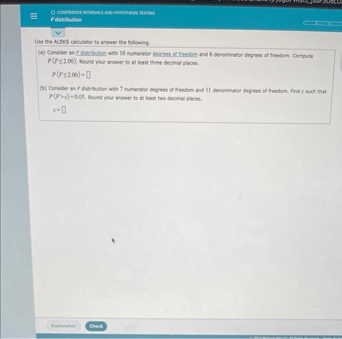 Solved III O CONFIDENCE INTERVALS AND HYPOTHESS TESTING F | Chegg.com