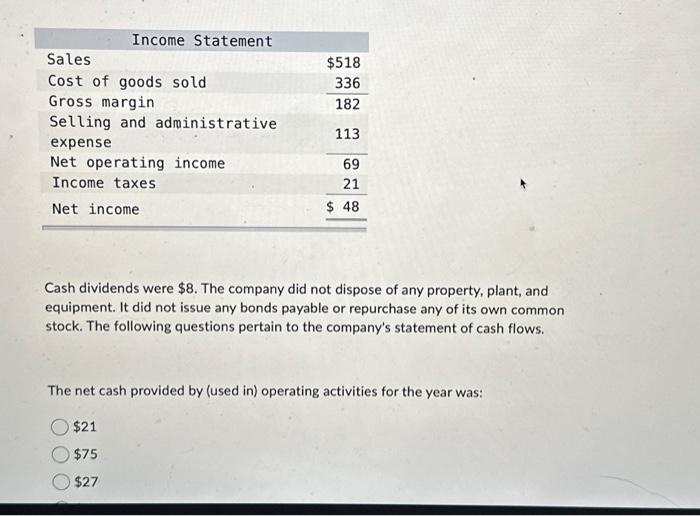 Solved Financial Statements Of Rukavina Corporation | Chegg.com