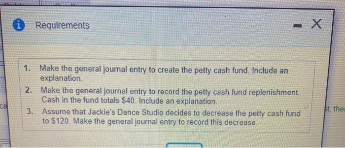 Solved Requirements 1. Make the general journal entry to | Chegg.com