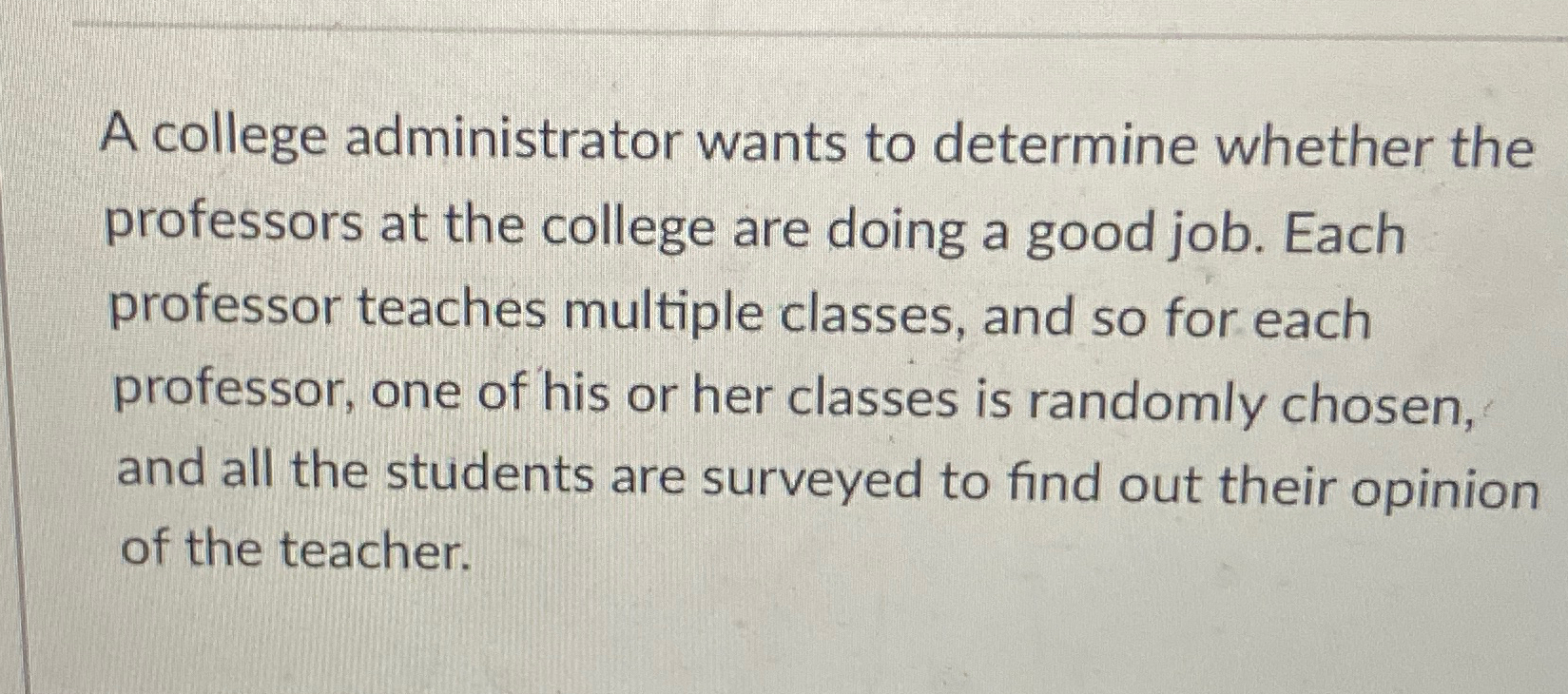 Solved A college administrator wants to determine whether | Chegg.com